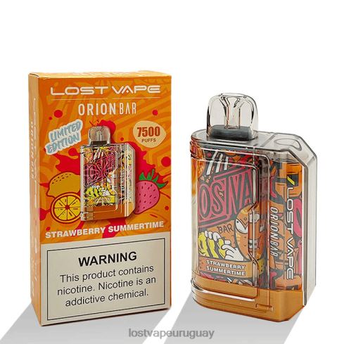 Lost Vape Orion barra desechable | 7500 bocanadas | 18ml | 50 mg verano de fresa - Lost Vape Uruguay B8F4V98